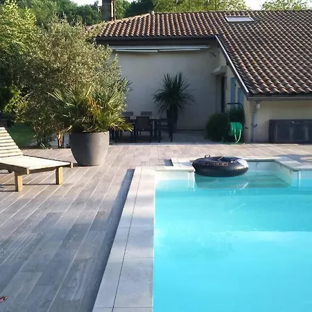 Maison- Avec Piscine Chauffee Biaudos
